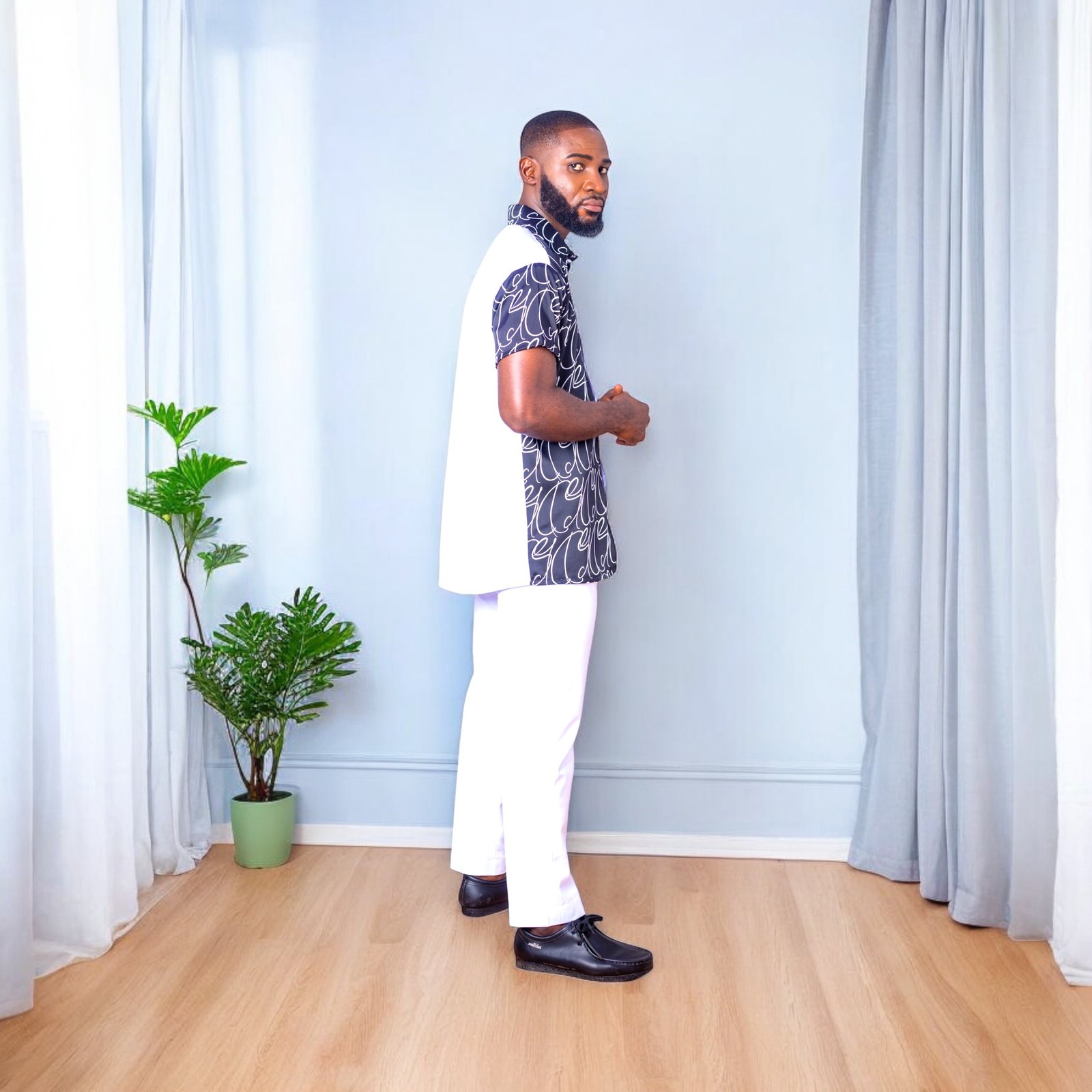 Obrempong Men's Two-Piece Set