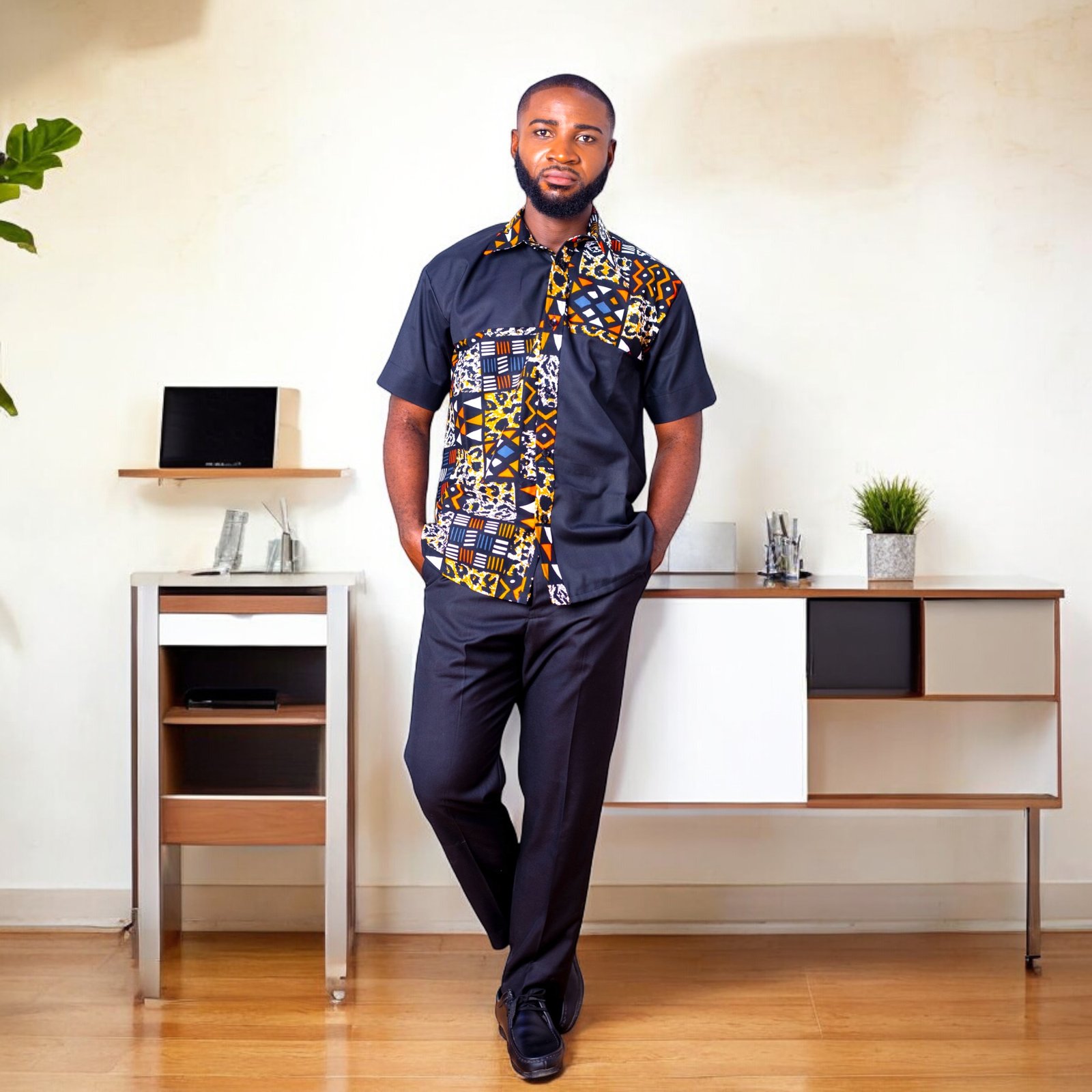 Mandela African Print Shirt