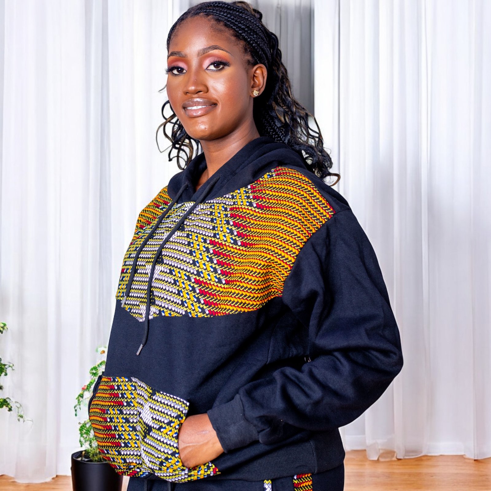 Dromo Women's African Print Tracksuit
