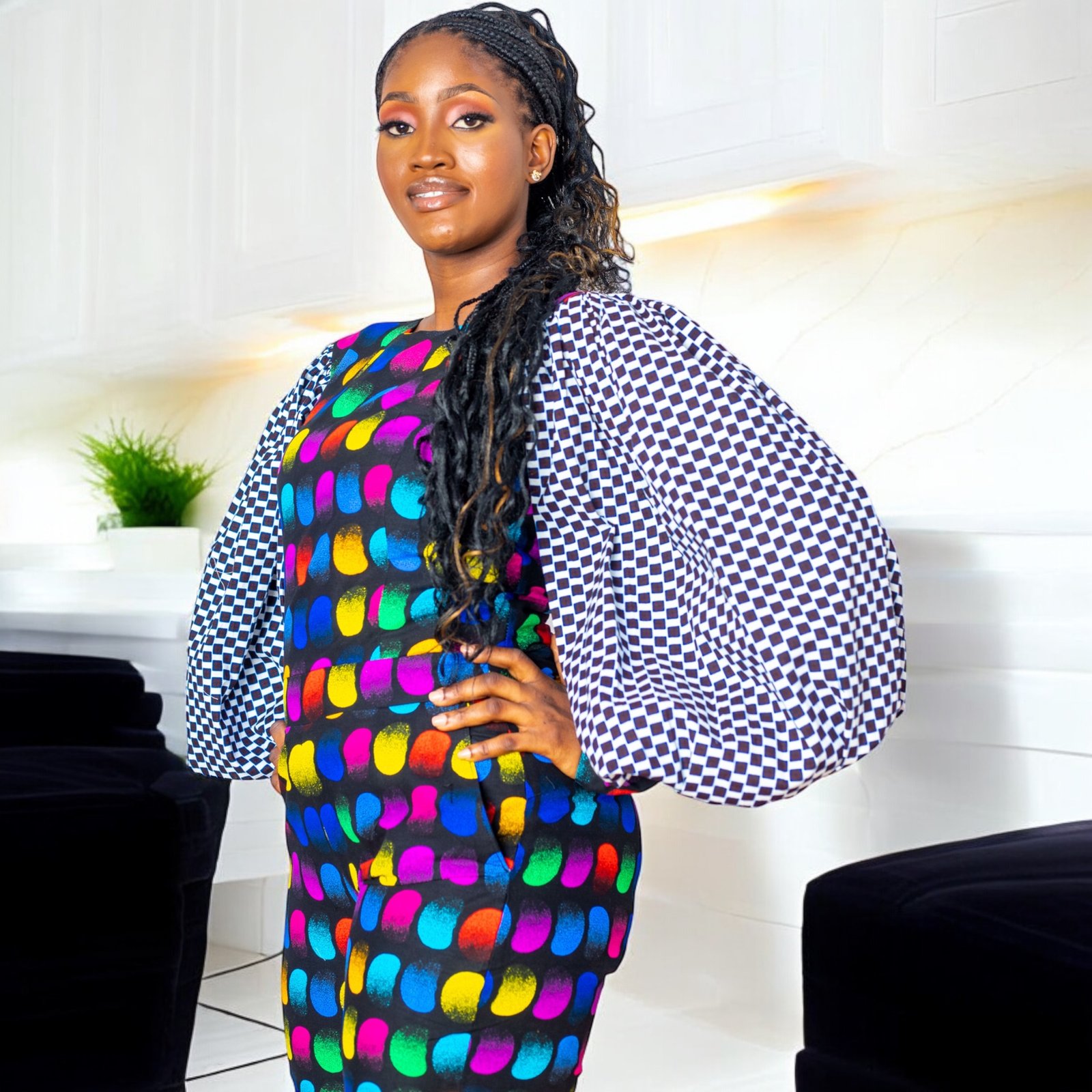 Tari Women' African Print Jumpsuit