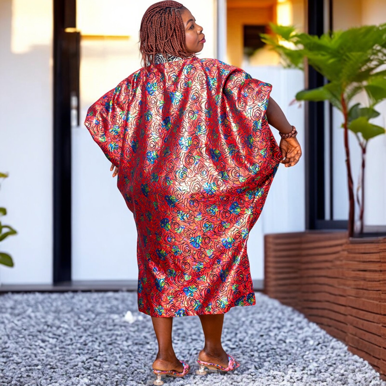 Ayawa Women's Royal Silk Boubou