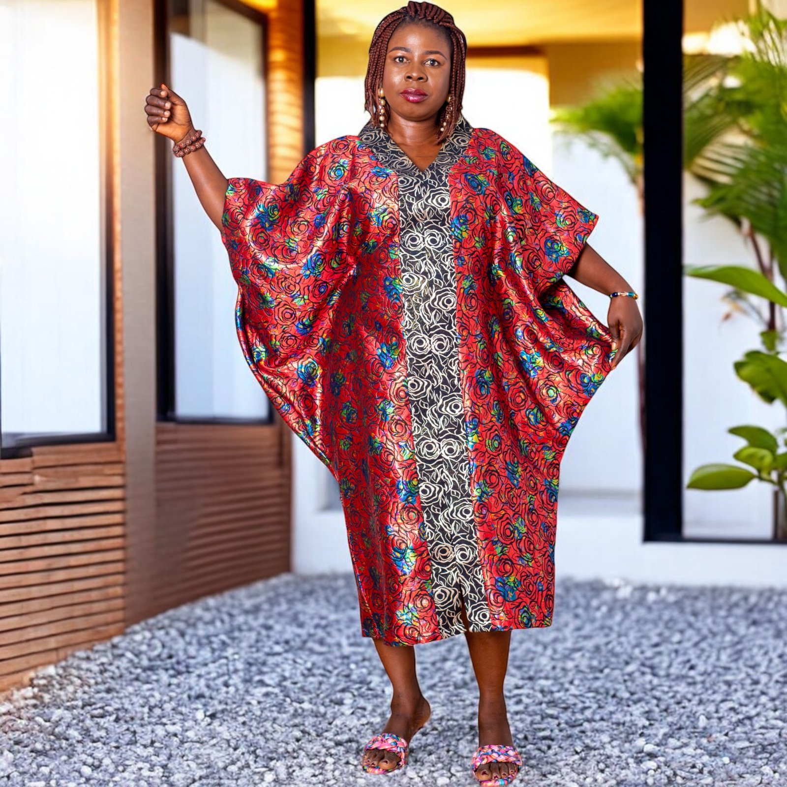 Ayawa Women's Royal Silk Boubou