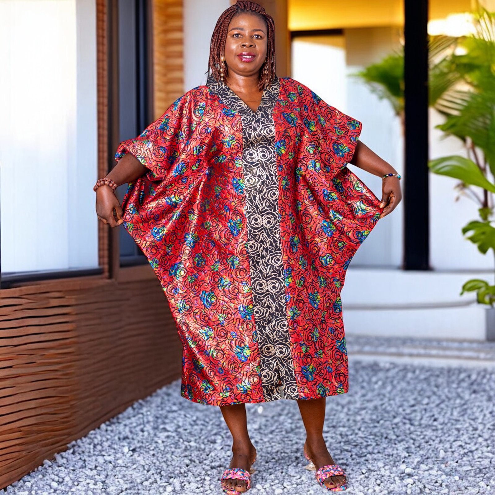 Ayawa Women's Royal Silk Boubou