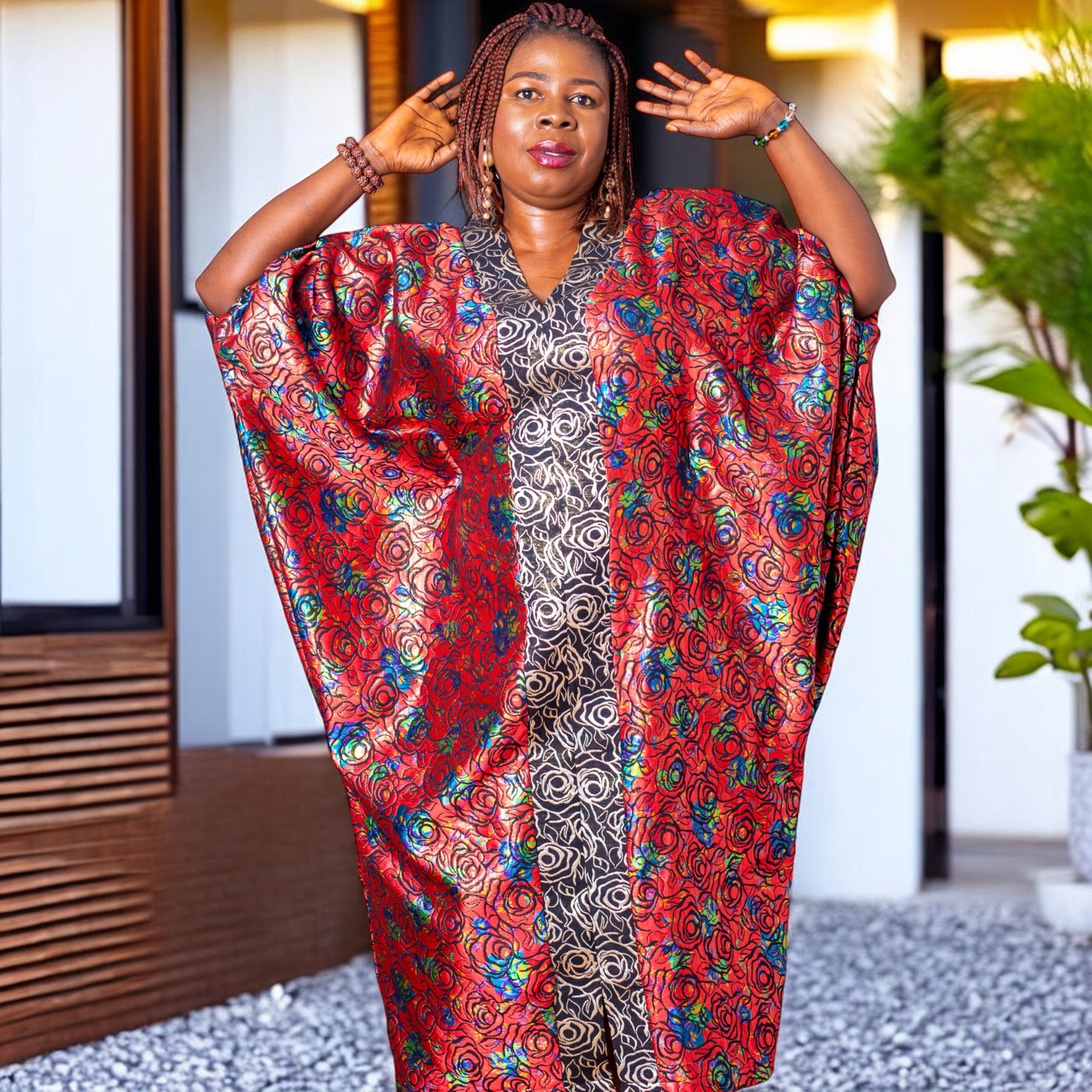 Ayawa Women's Royal Silk Boubou