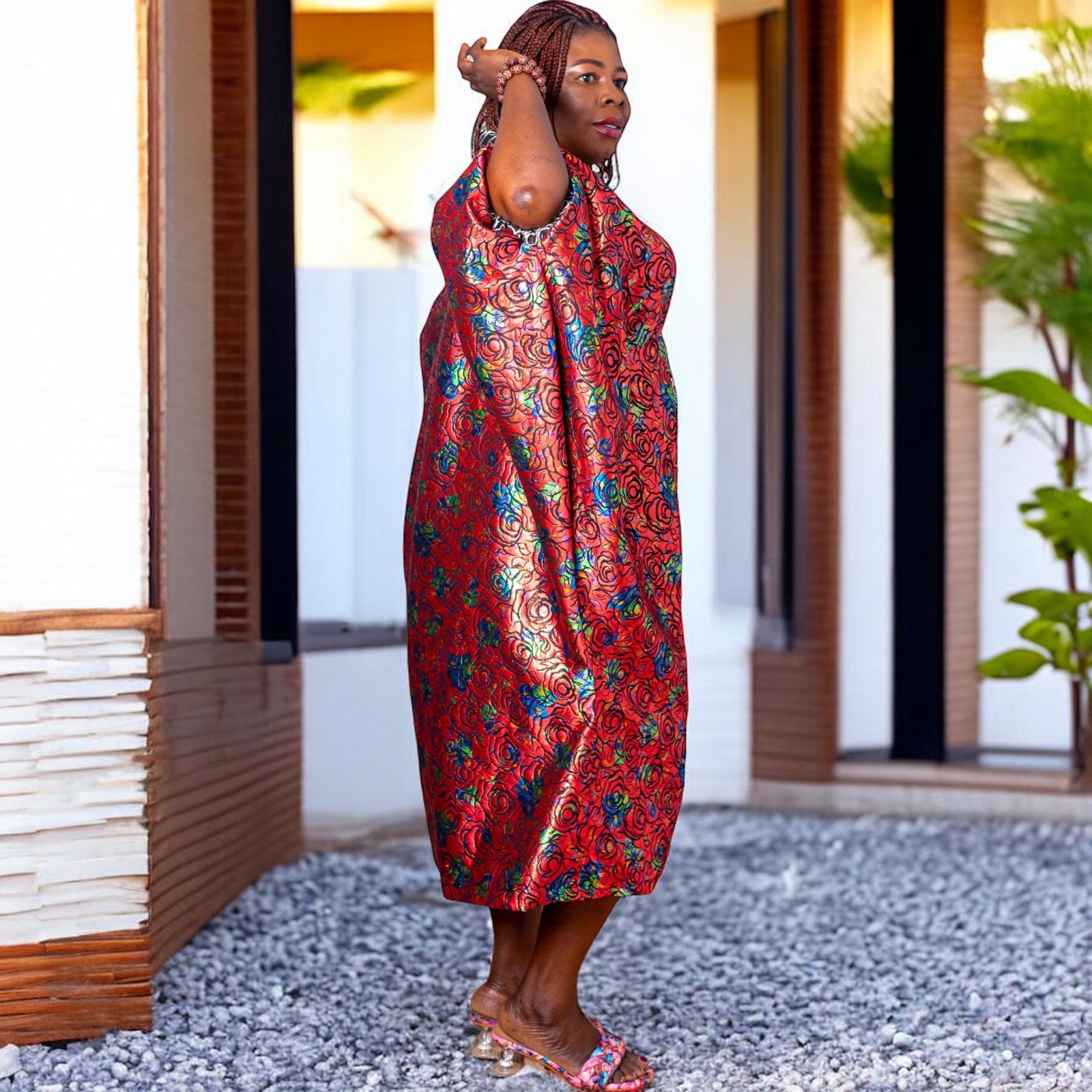 Ayawa Women's Royal Silk Boubou