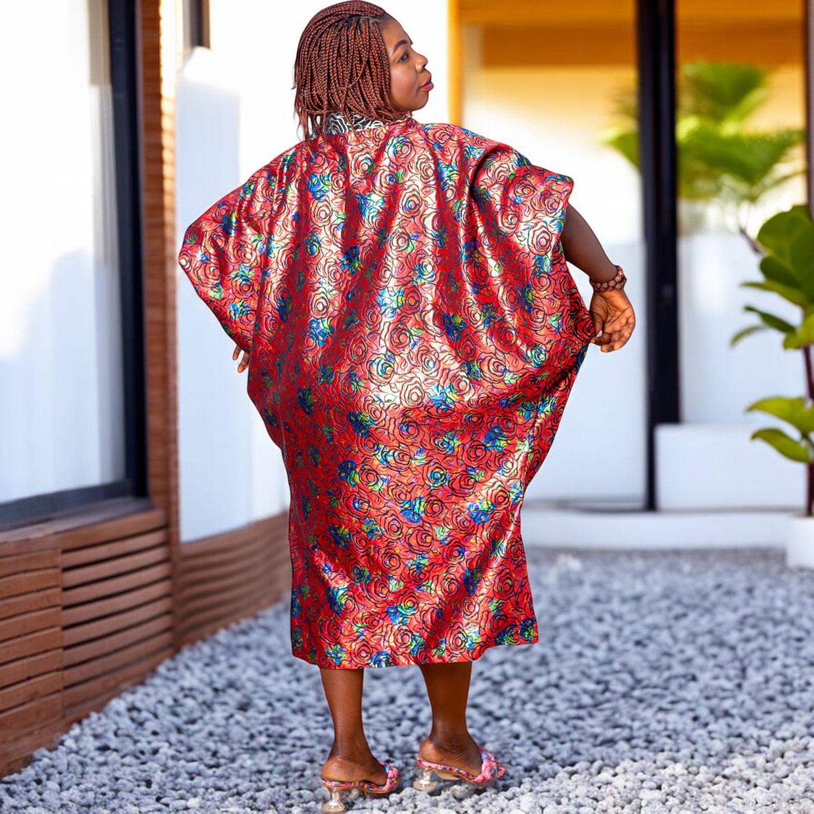 Ayawa Women's Royal Silk Boubou
