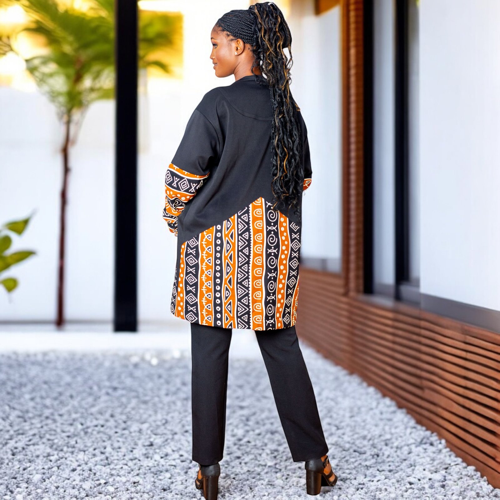 Tene Unisex Mud Cloth Kimono