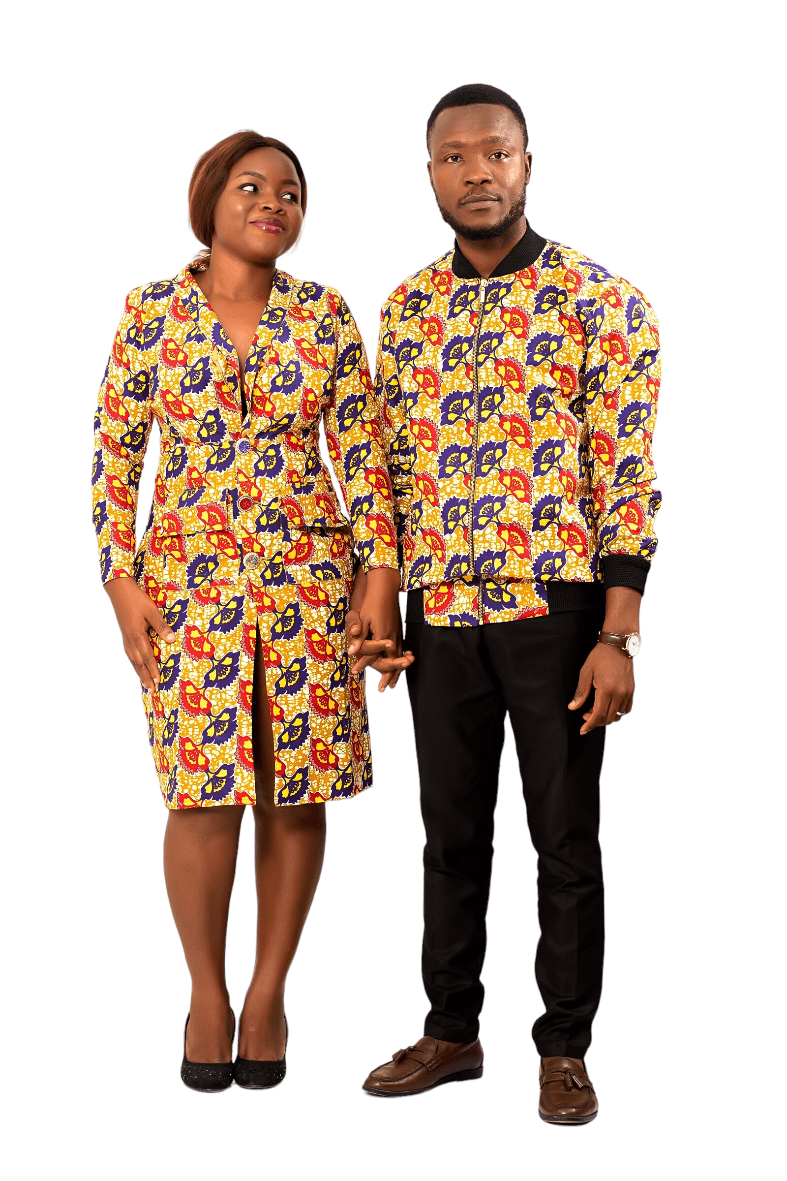 Kofi African Print Bumper Jacket