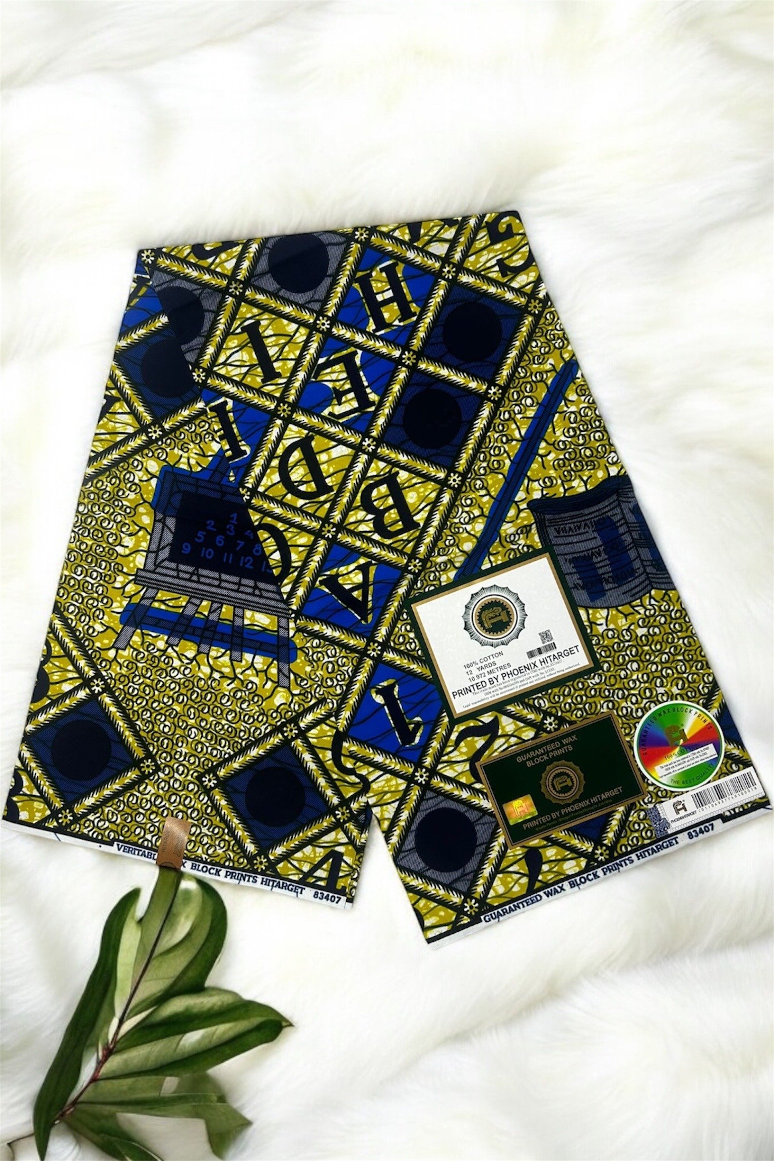 Photoroom_20250228_121126 Royal Blue & Gold African Print Fabric